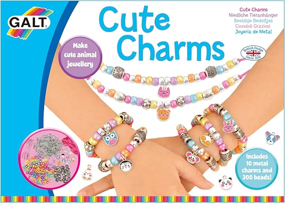 Galt Toys, Cute Charms, Kids' Craft Kits, Ages 7 Years Plus
