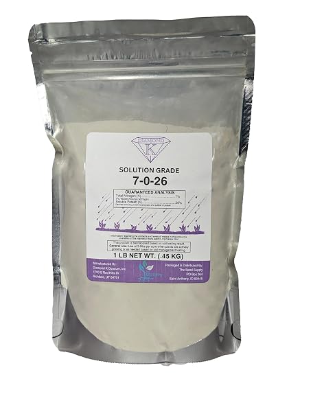 1 Pound 7-0-26 Nitrogen & Potassium Soluble Garden Fertilizer Powder