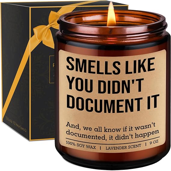 GSPY Candle, HR Gifts, Human Resources, Funny Office Gifts for Coworkers