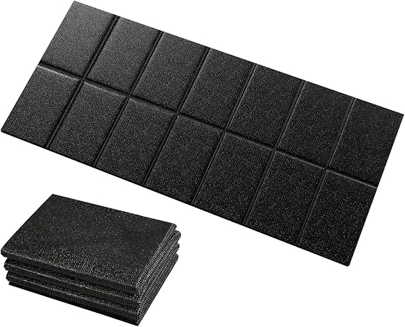 Walking Pad Mat for Carpet, Treadmill Mat for Hardwood Floor, 55"x23.6" High Density, 1/4 Thickness, Non-Slip, Foldable, Floor Protection for Treadmill pad, Elliptical, Bike, Noise Shock Absorption