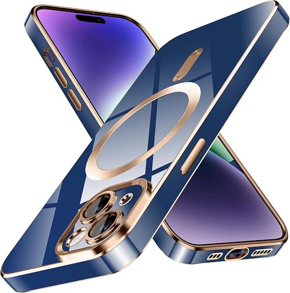 for iPhone 13 Mini Case,[Compatible with Magnetic],[10 Blue