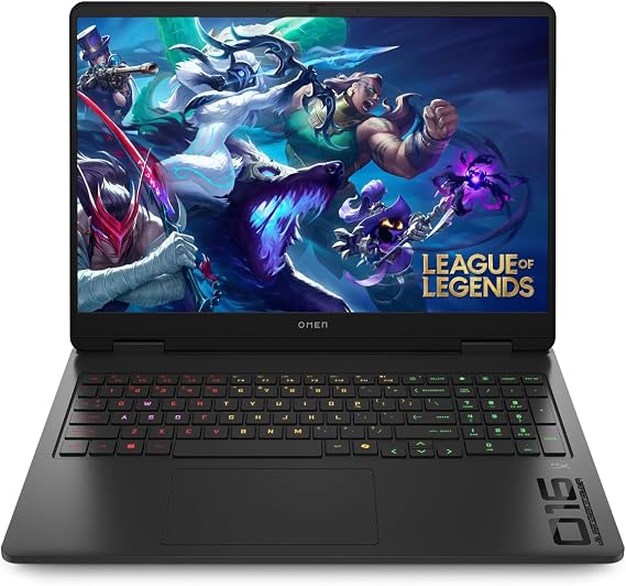 HP Omen 2025 Laptop, 16-Core Intel Core Ultra 7 255H, 16.0" WQXGA 240Hz IPS Display, NVIDIA GeForce RTX 5070, 16GB DDR5 512GB SSD, Four-Zone RGB Backlit Keyboard, Wi-Fi 6, Win11 Home