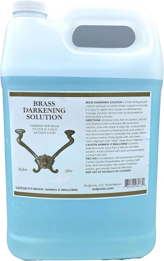 BRASS DARKENING SOLUTION (128oz)