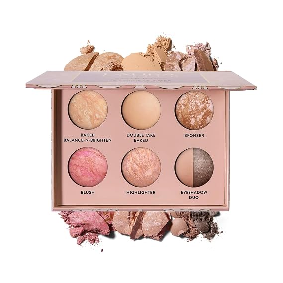 LAURA GELLER Baked Icons Full Face Palette With Foundation- Light