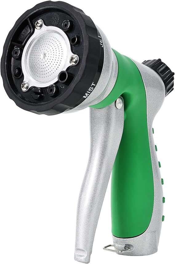 RESTMO Ergonomic Grip Garden Hose Nozzle, Heavy Duty Water Hose Nozzle