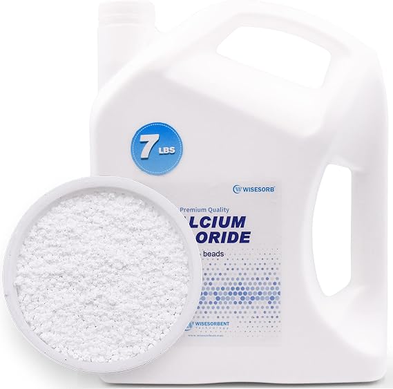 Wisesorb 7LBS Calcium Chloride Desiccant Moisture Absorbers Refill Beads