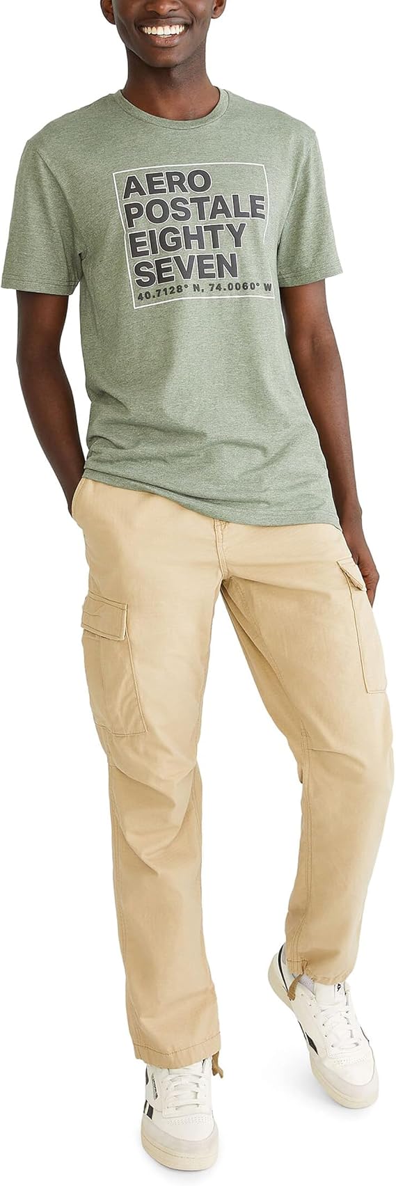 AEROPOSTALE Men's AEROPOSTALE Box Graphic