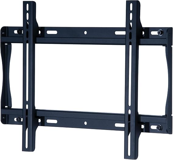 Peerless SF640P Universal Fixed Low-Profile Wall Mount for 32" - 50" Displays (Black/Non-Security)