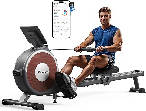 MERACH Rowing Machine for Home Gym 16 Resistance Levels