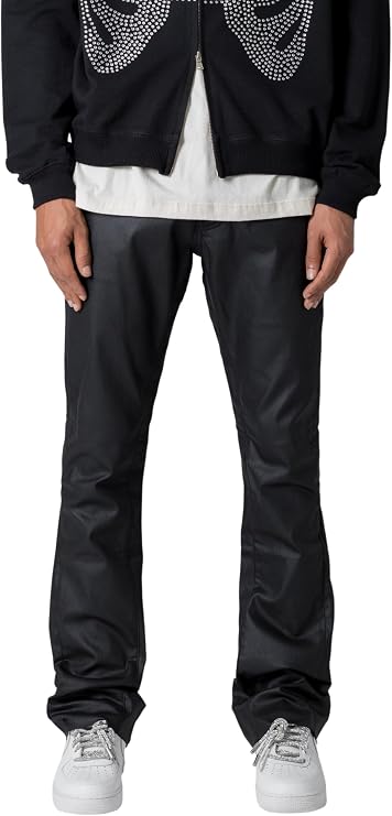 mnml Men's Mnml Men's B447 Waxed Flare Denim