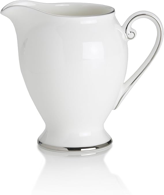 Mikasa Cameo Platinum Creamer, 8-Ounce