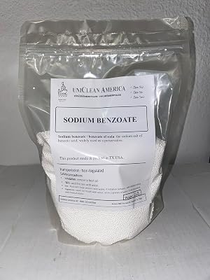 Sodium Benzoate- HIGH Purity - Made in USA 1, Pounds