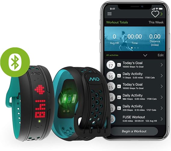 Mio FUSE Heart Rate, Sleep + Activity Tracker