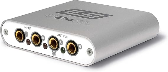 ESI U24 XL | 24-bit USB Audio Interface for PC & Mac with S/PDIF I/O