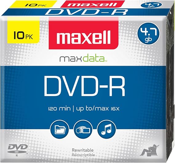 MAX638004 - Maxell DVD-R Discs