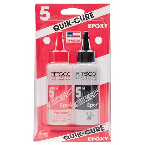Pitsco Education 32958 Five-Minute Quik-Cure Epoxy