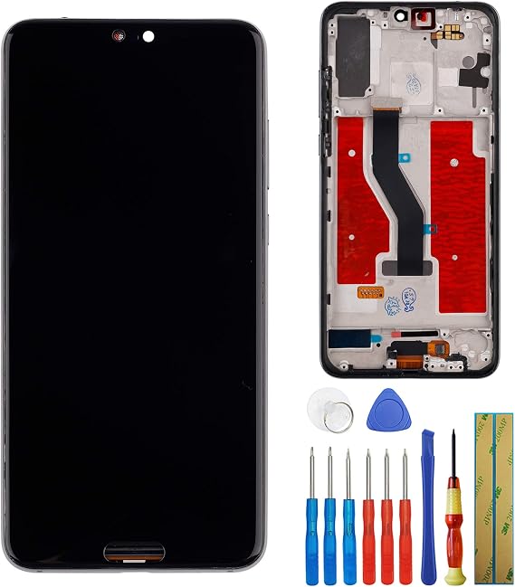 LCD Display Compatible with Huawei P20 Pro CLT-L29C CLT-L29 6.1" LCD Touch Screen Display Assembly with Tools