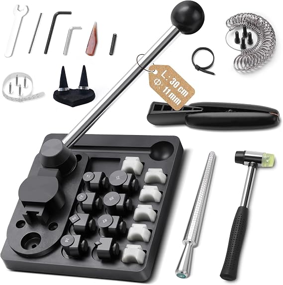 Ring Bender Tool for Spoon Rings Heavy Duty, with 12'' Extended Handle