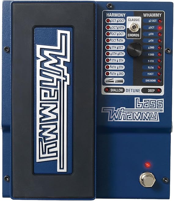 Digitech BWHAMMY Bass Pitch Effect Pedal with True-Bypass and MIDI Input
