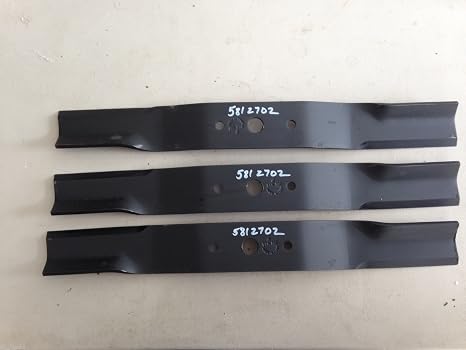 Kioti Sicma Phoenix WAC First Choice 60" Finish Mower Blades Set of 3, 5812702