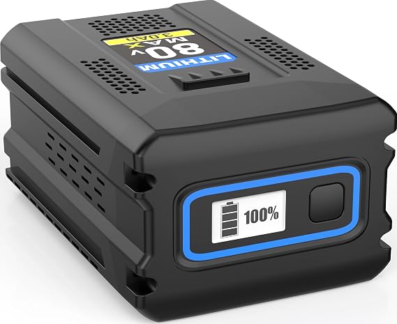 New 80V 3000Mah Battery for Kobalt 80V 3.0AH Rechargeable Lithium Ion Cordless Power Equipment Battery KB 2580-06