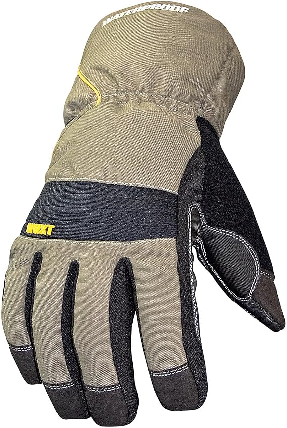 Cold Protection Gloves, XL, Gray/Green, Pr
