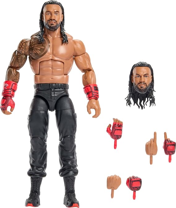 Mattel WWE Elite Collection Roman Reigns Figure & Accessories