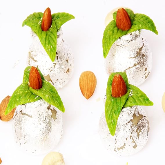 Ghasitaram Gifts Indian Sweets - Sugar Free Kaju Kalash (800 GMS)