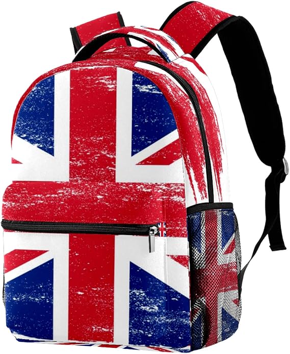 Lightweight Backpack College School Bag Laptop Daypack for Adults and Kids Casual Rucksack Compass Wind Rose