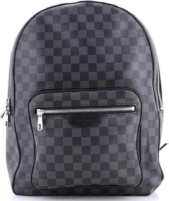 Pre-Loved Josh Backpack Damier Graphite, Black