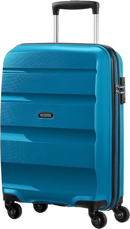 American Tourister BON AIR - Spinner S, Hand Luggage, 55 cm, 31.5L, Blue (Seaport Blue)