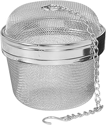 Fox Run - 5143 Fox Run Spice InfuserTea Ball, 3 x 3 x 3 inches, Metallic
