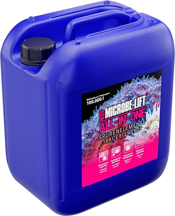 Coral Supplement Marine Aquarium 5000 ml - All-in-One Complete Corals