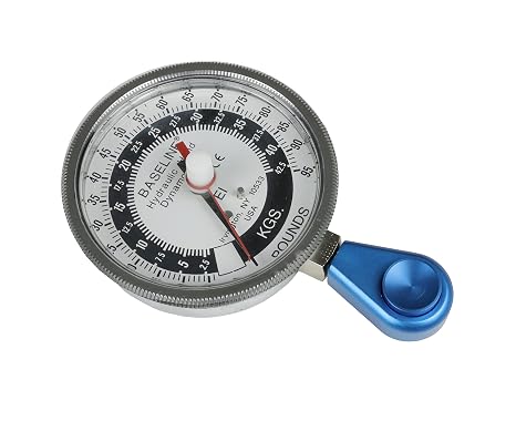 Baseline 12-0228 Hydraulic HiRes Pinch Gauge, Large Head, 3-1/2" Diameter, 95 lbs Capacity