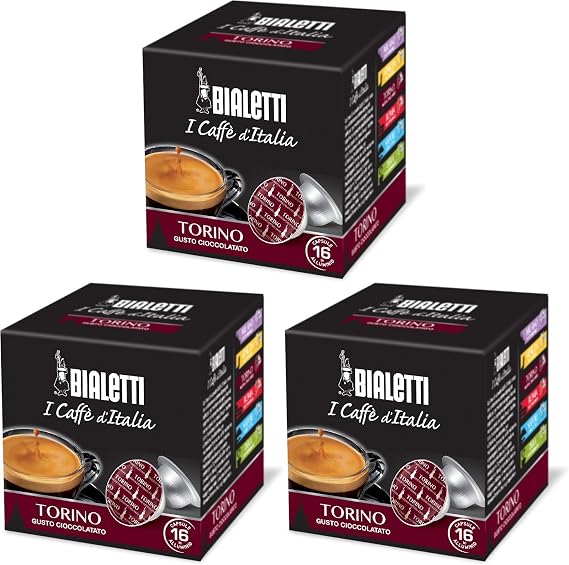 Bialetti Torino Espresso Capsules, 48 Count