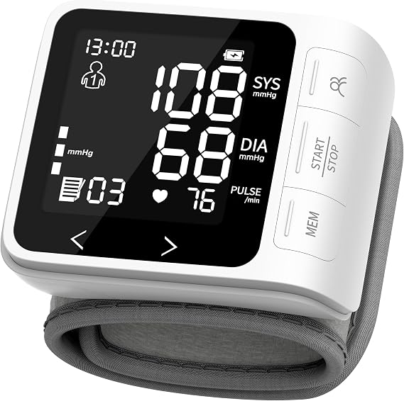 VivaGuard Wrist Cuff Blood Pressure Monitor, FDA-Cleared FSA&HSA Eligible