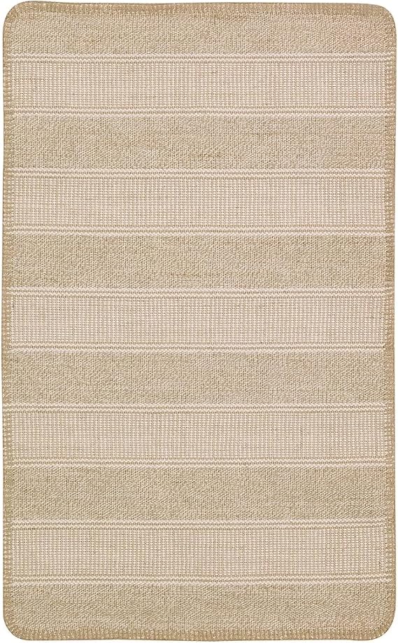 Ikea Klejs Rug flatwoven Beige White 704.185.80