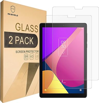Mr.Shield [2-Pack] Screen Protector For TCL Tab 8 LETCL Tab 8 [Tempered Glass] [Japan Glass with 9H Hardness] Screen Protector