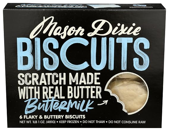 Mason Dixie Biscuit Co, Biscuits Buttermilk, 17.6 Ounce