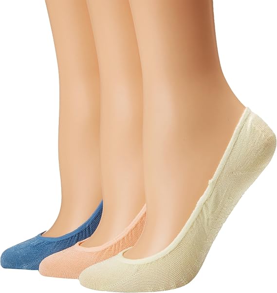 Sperry Women's Microfiber No Show Liner Socks - 3 Pair Pack - Lightweight Casual Micro Liners
