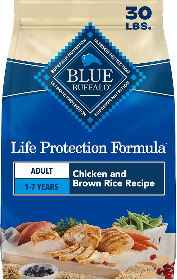 Blue Buffalo Life Protection Formula Chicken Adult Dry Dog Food, 30 lb