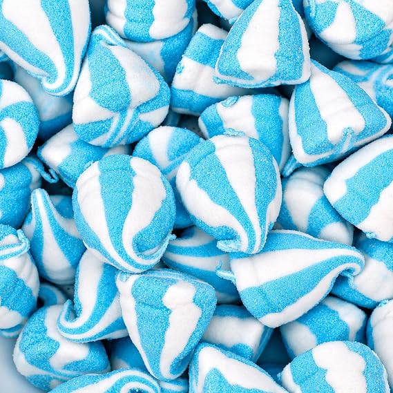 Raspberry Marshmallow Whips 225g Sweet Pouch