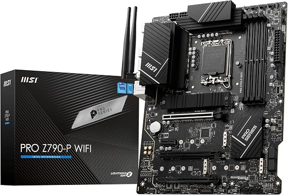 MSI PRO Z790-P WIFI DDR5 Intel Z790 Soket 1700 DDR5 7000(OC) MHz ATX Gaming (Oyuncu) Anakart
