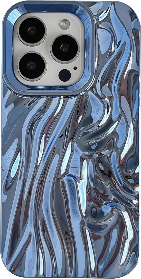 Caseative for iPhone 15 Pro Case, Blue