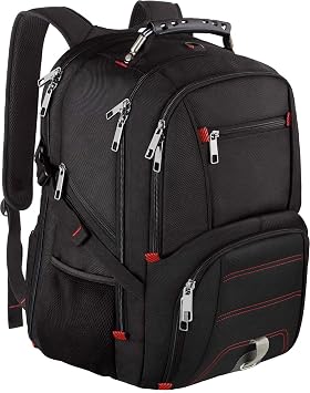 Jiefeike Travel Laptop Backpack,Extra Large Capacity TSA Friendly Anti Theft Backpacks Water-Resistant Men Business College Computer Bookbag Fits 17 Inch Laptop&Notebook