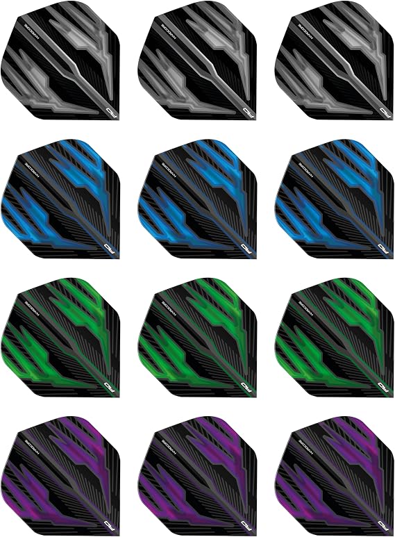 RED DRAGON Hardcore Selection Pack Extra Thick Standard Dart Flights