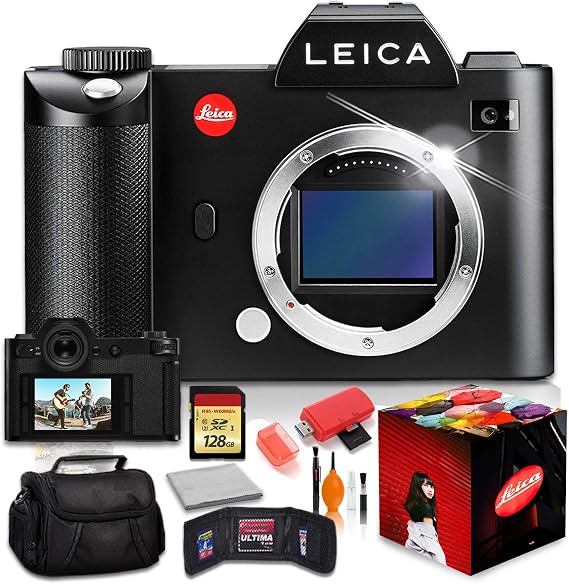 Leica SL (Typ 601) Mirrorless Digital Camera with 128GB Memory Card Bundle