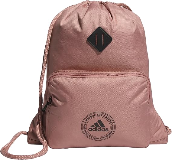 adidas Classic 3s 2.0 Sackpack Backpack Unisex, Hot Clay Pink, Taille unique, Classic 3s 2.0 Backpack