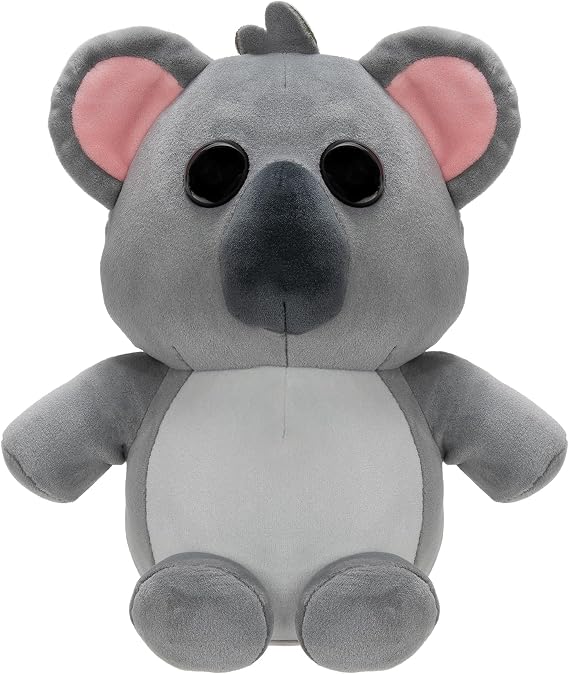 Adopt Me! Collectible Plush Koala Series 3 Ultra-Rare Stylized Plush Toy for Kids with Your Favourite Animal Age 6+