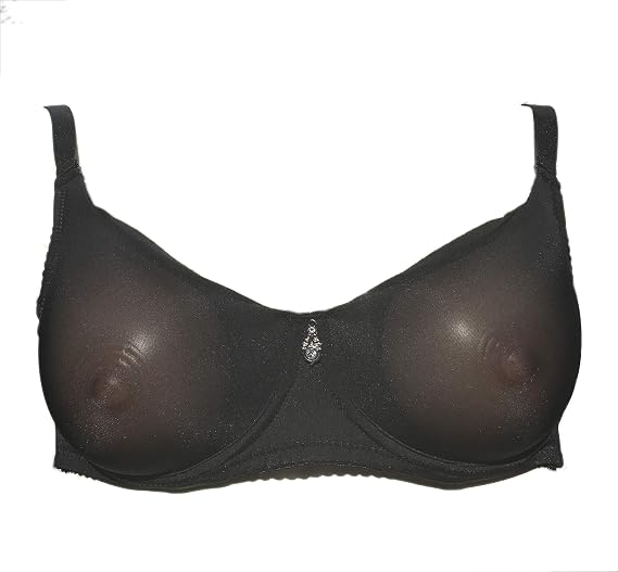 BIMEI See-Through Pocket Bra for Silicone Breastforms Crossdress382J